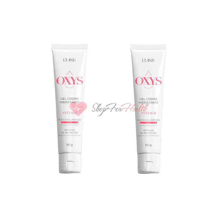 🔷 Oxys Gel - crema para el rejuvenecimiento de la piel En Perú